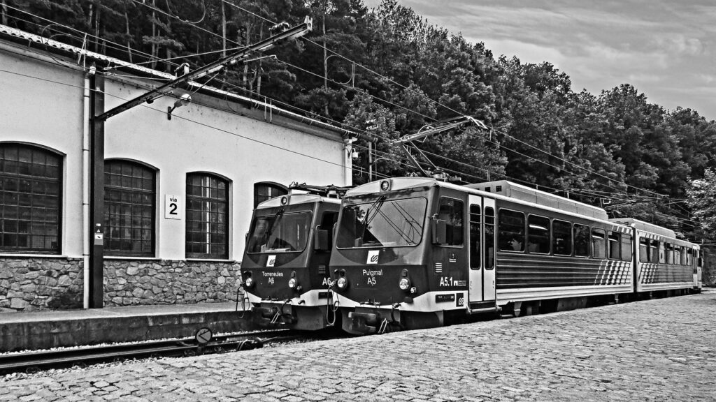 zipper, train, station, travel, transport, spain