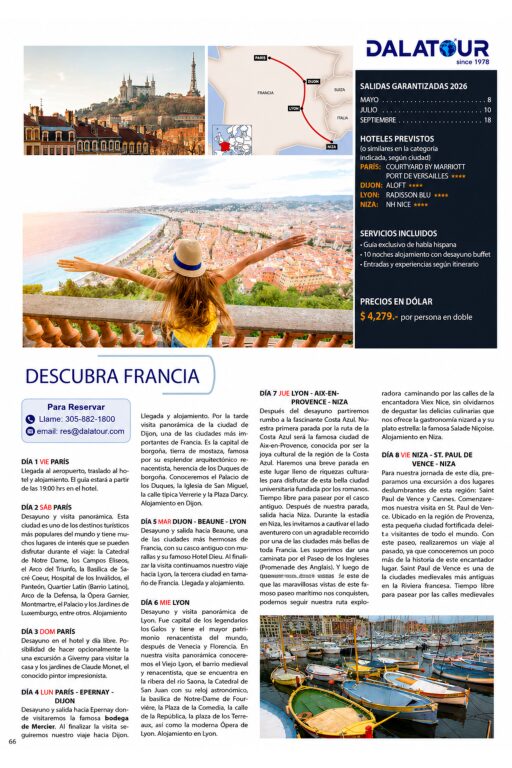 Descubra Francia