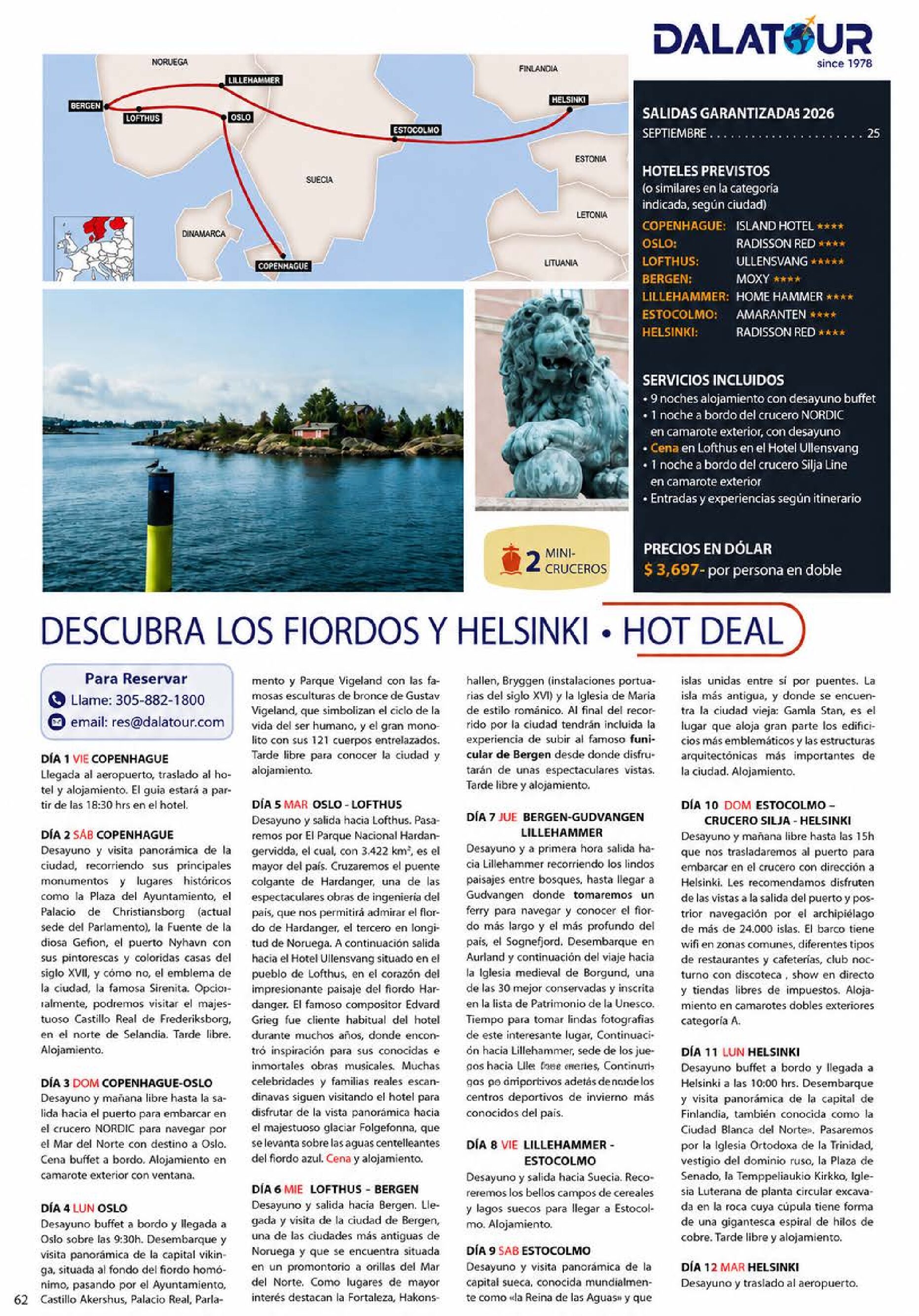 Descubra los Fiordos Y Helsinki HOT DEAL