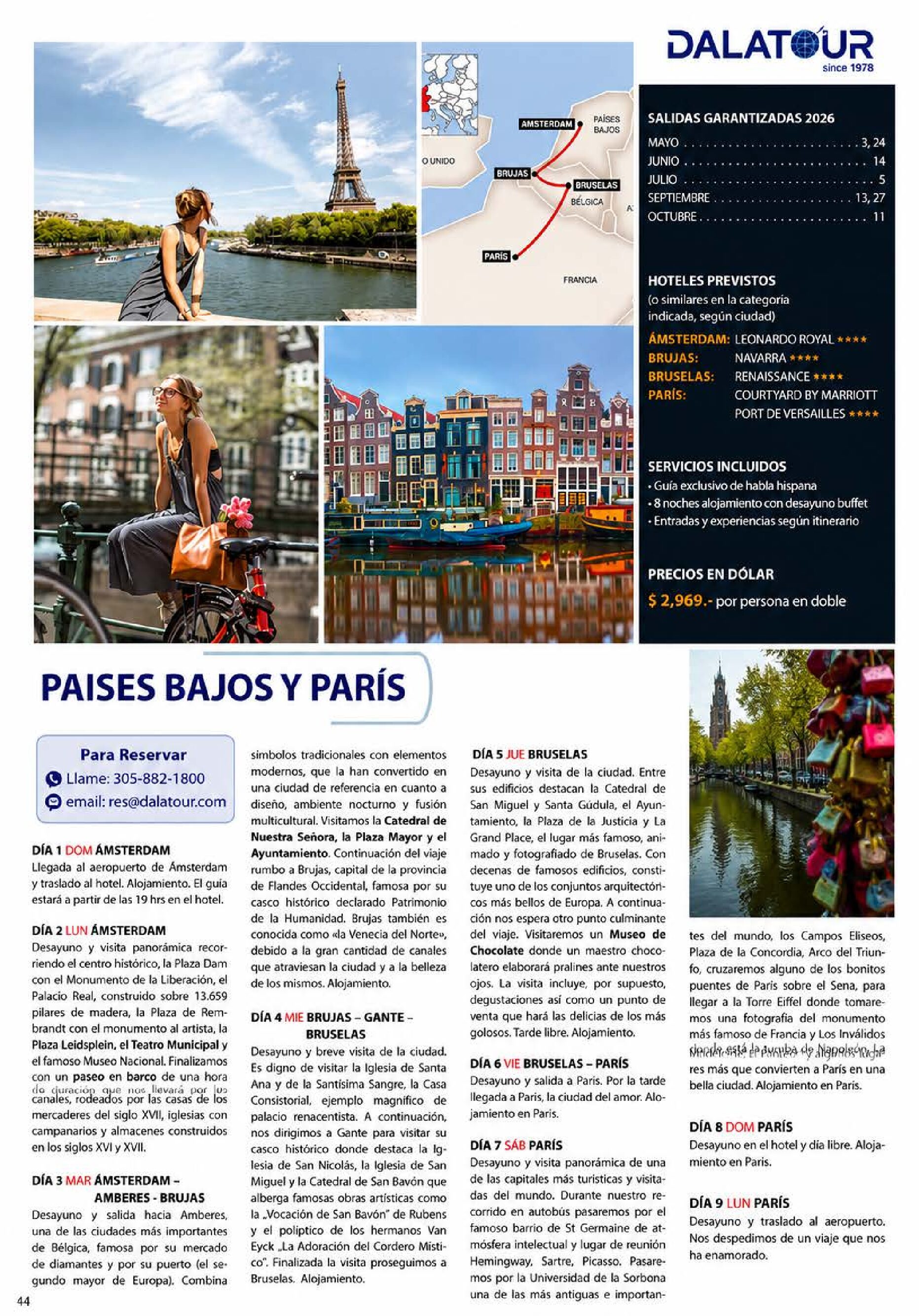 Paises Bajos Y Paris